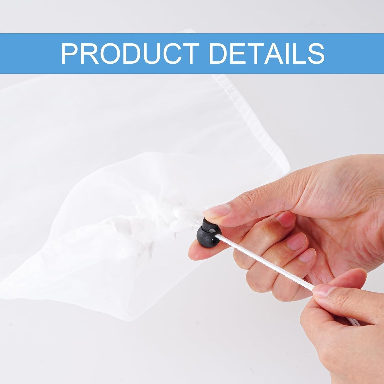 6-Pack Fine Mesh Pool Vacuum Filter Bags – Durable & Reusable for Clear Water
