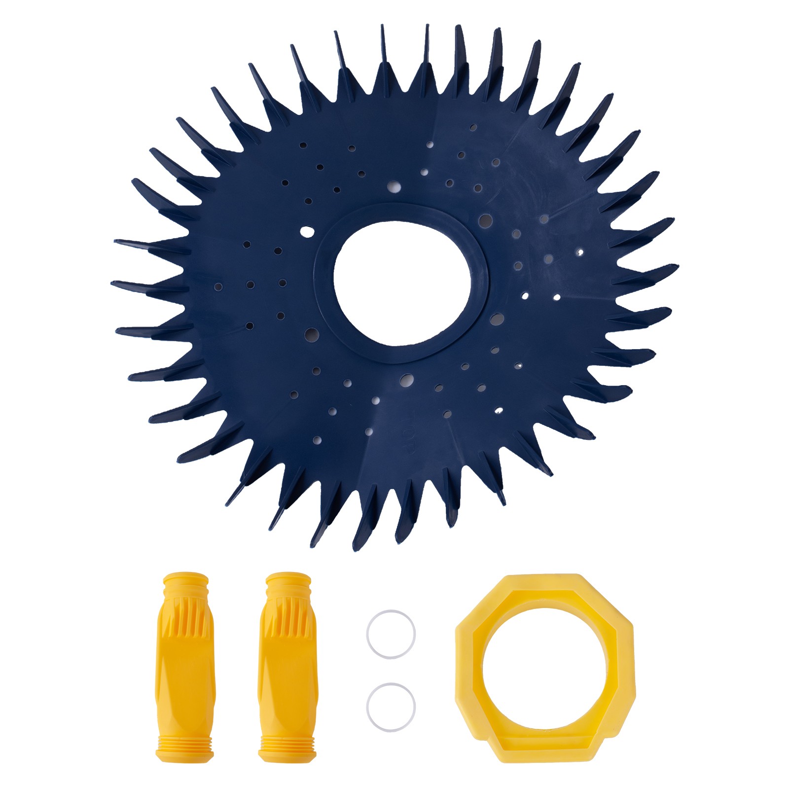 G3 Pool Cleaner Parts Set: Finned Seal, Diaphragm, Retaining Ring, Foot Pad