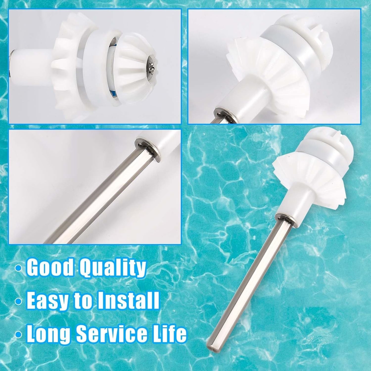 2 Packs Pool Cleaner Parts for MX8 MX8EL MX6 MX6EL Elite, Pool Cleaner Drive Sha