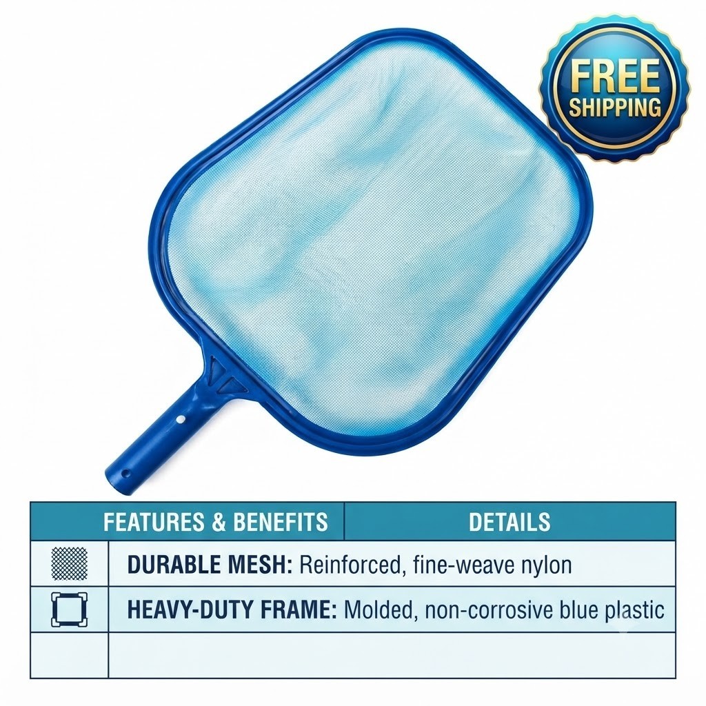 Supply Professional Swimming Pool Leaf Skimmer Net – Ultra Fine Mesh Netting