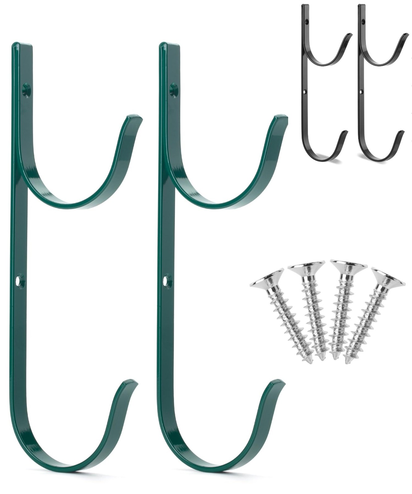 Pool Pole Hanger 2 Pack, Pool Equipment Hooks for Poles and Hose, Accessories
