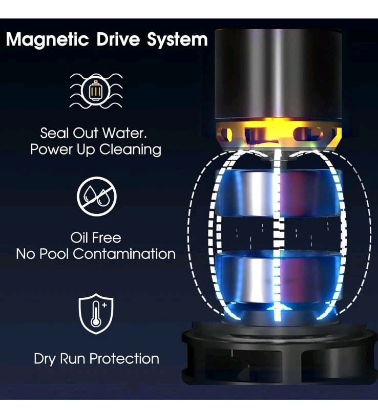 POOL BLASTER POWERFULL SUCTION Centennial Cordless Pool Spa Vacuum Handheld NEW