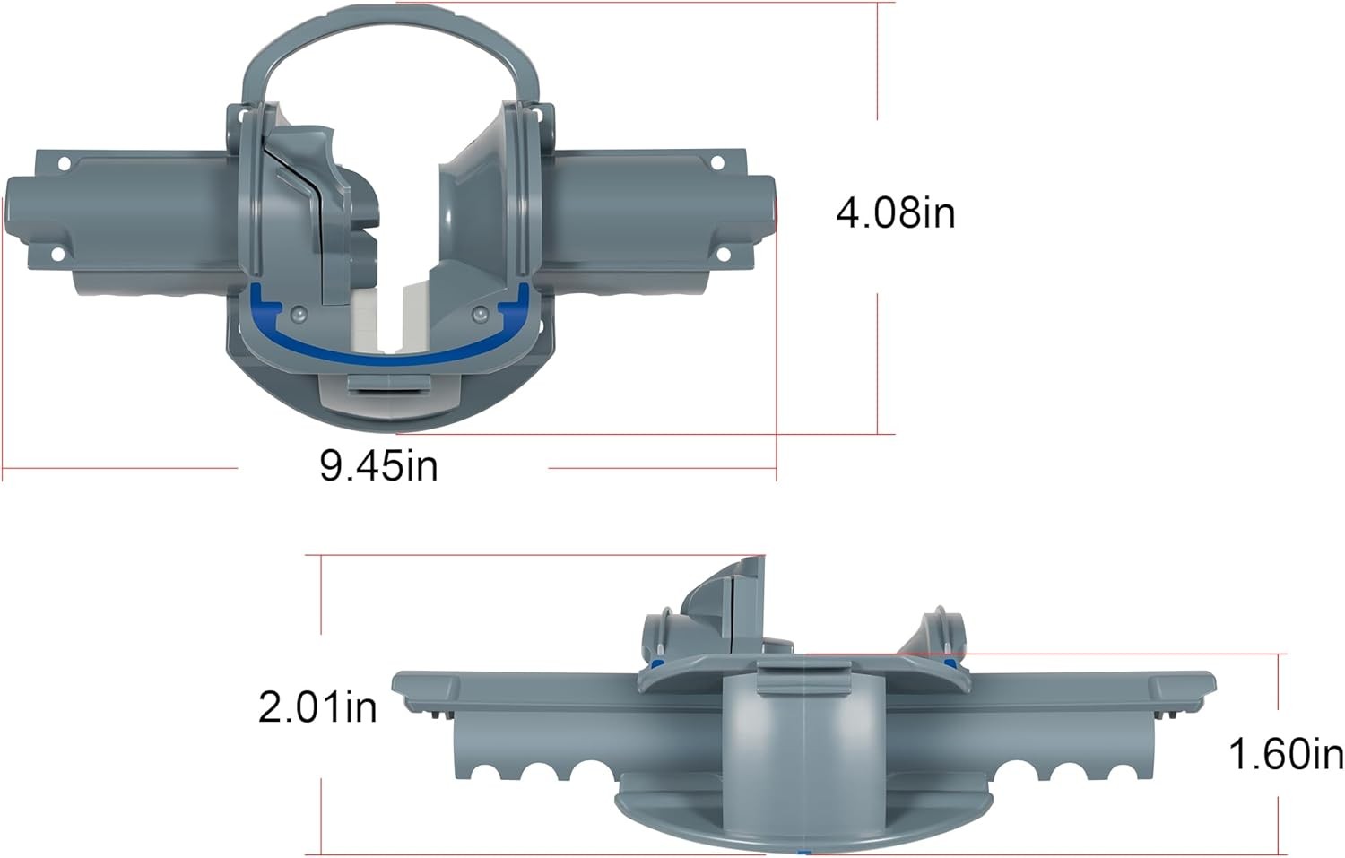 R0545700 Middle Engine Housing Parts For Zodiac Baracuda MX8 MX8EL Pool Cleaner