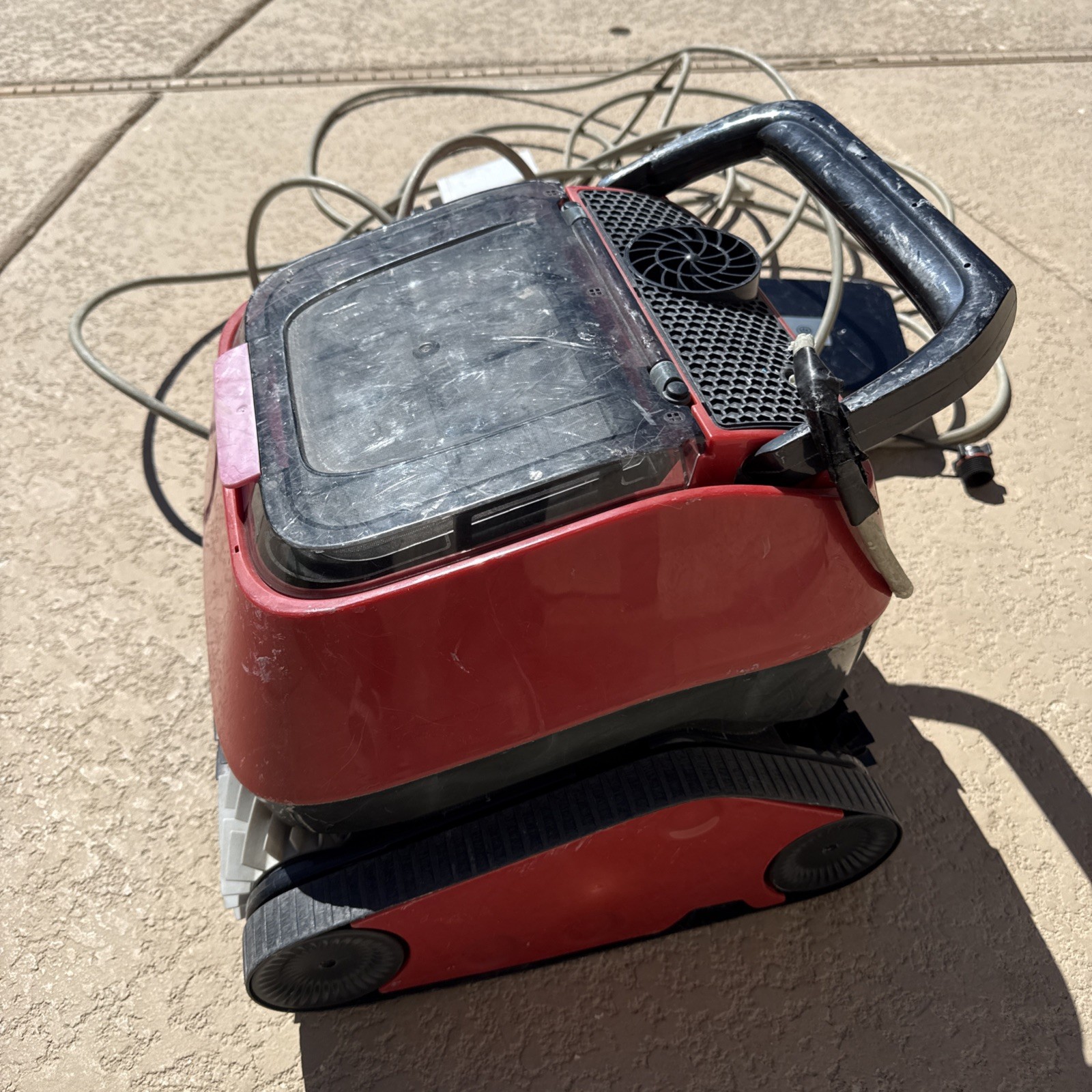 Inferno Robotic Pool Cleaner Unit Untested For Parts Or Repair