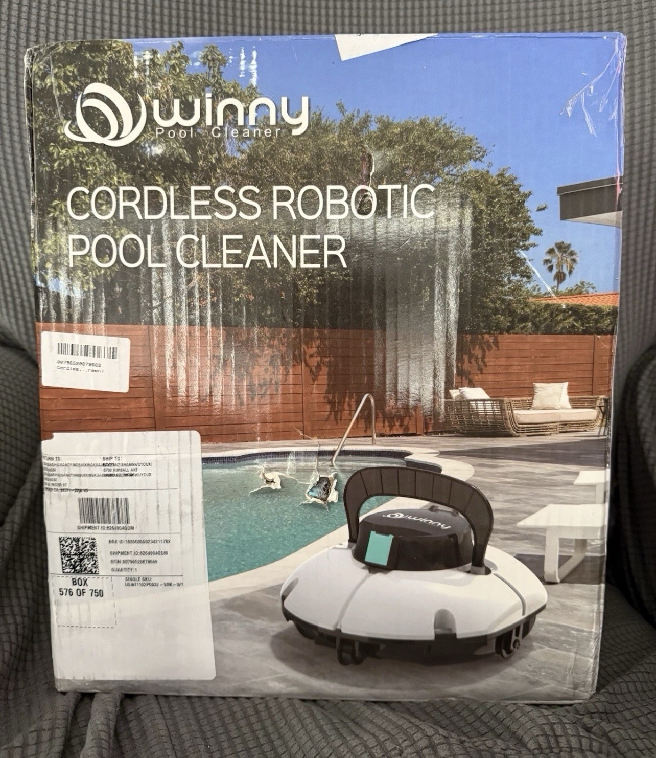 Winny 200 SE Cordless Robotic Pool Cleaner HJ1102P
