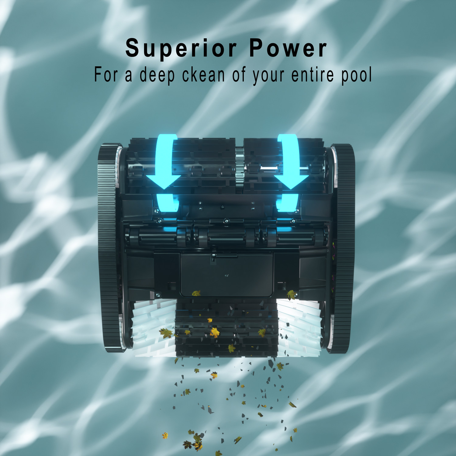 8streme Black Pearl Ultra In-Ground Battery Powered Robotic Pool Vacuum Cleaner