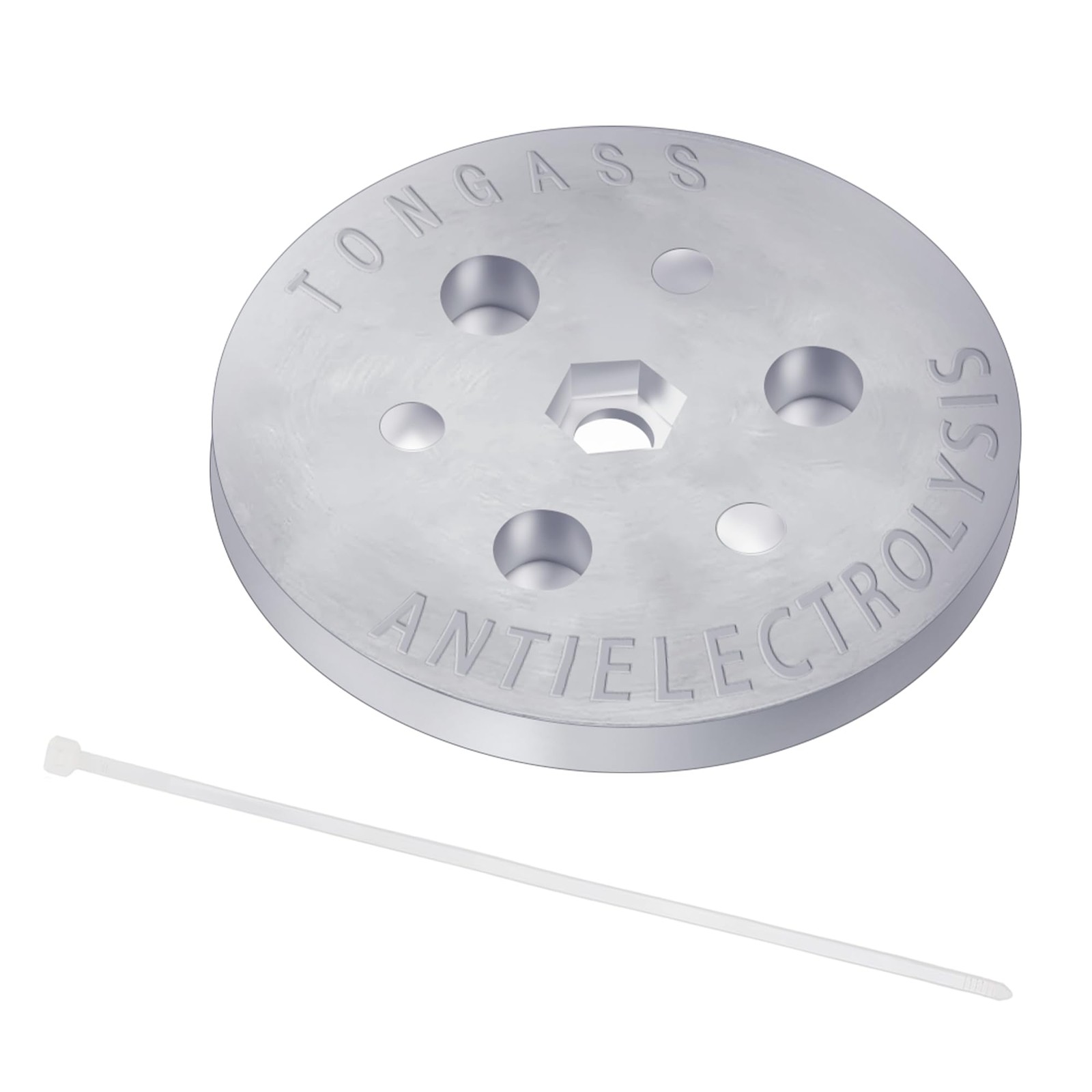 Zinc Anode for Saltwater Pools | AntiElectrolysis Galvanic Protection