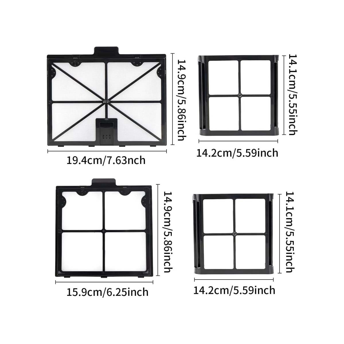 Filter Panels Replacement Part for Dolphin Escape, Advantage, Prowler 910
