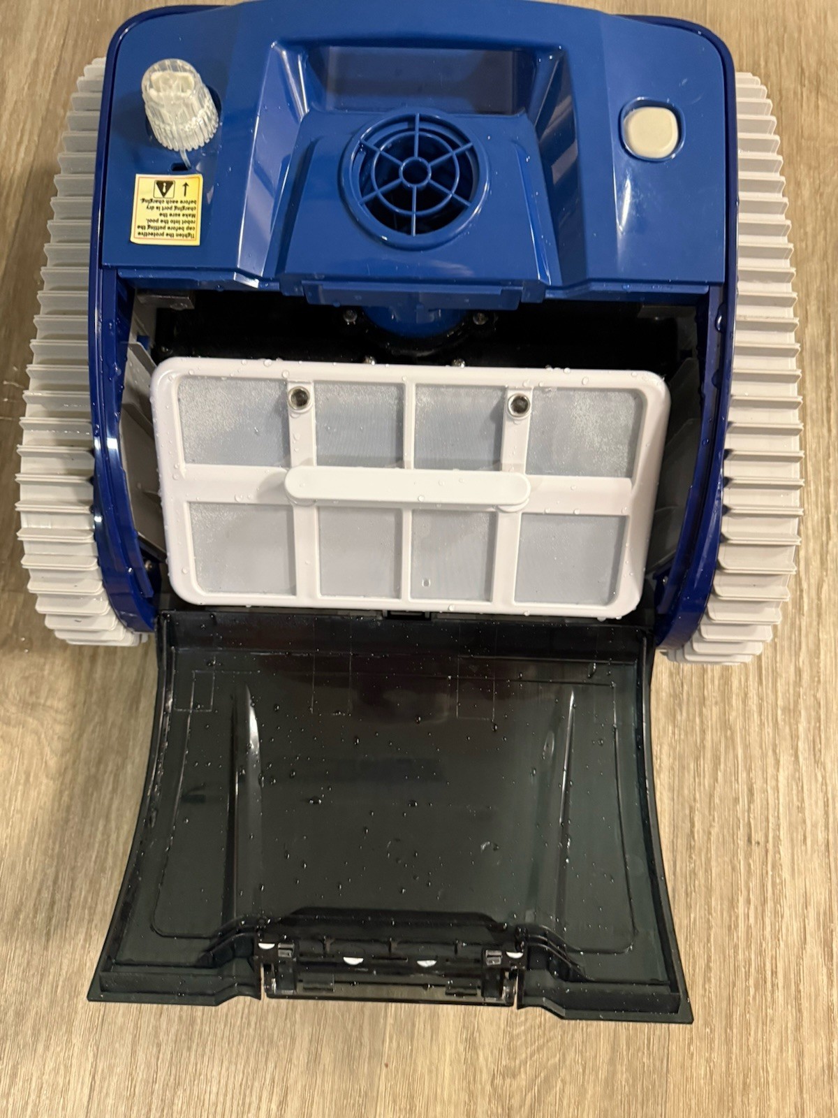 AquaClean AC1000 Pro Cordless Robotic Pool Cleaner With Charger Tested