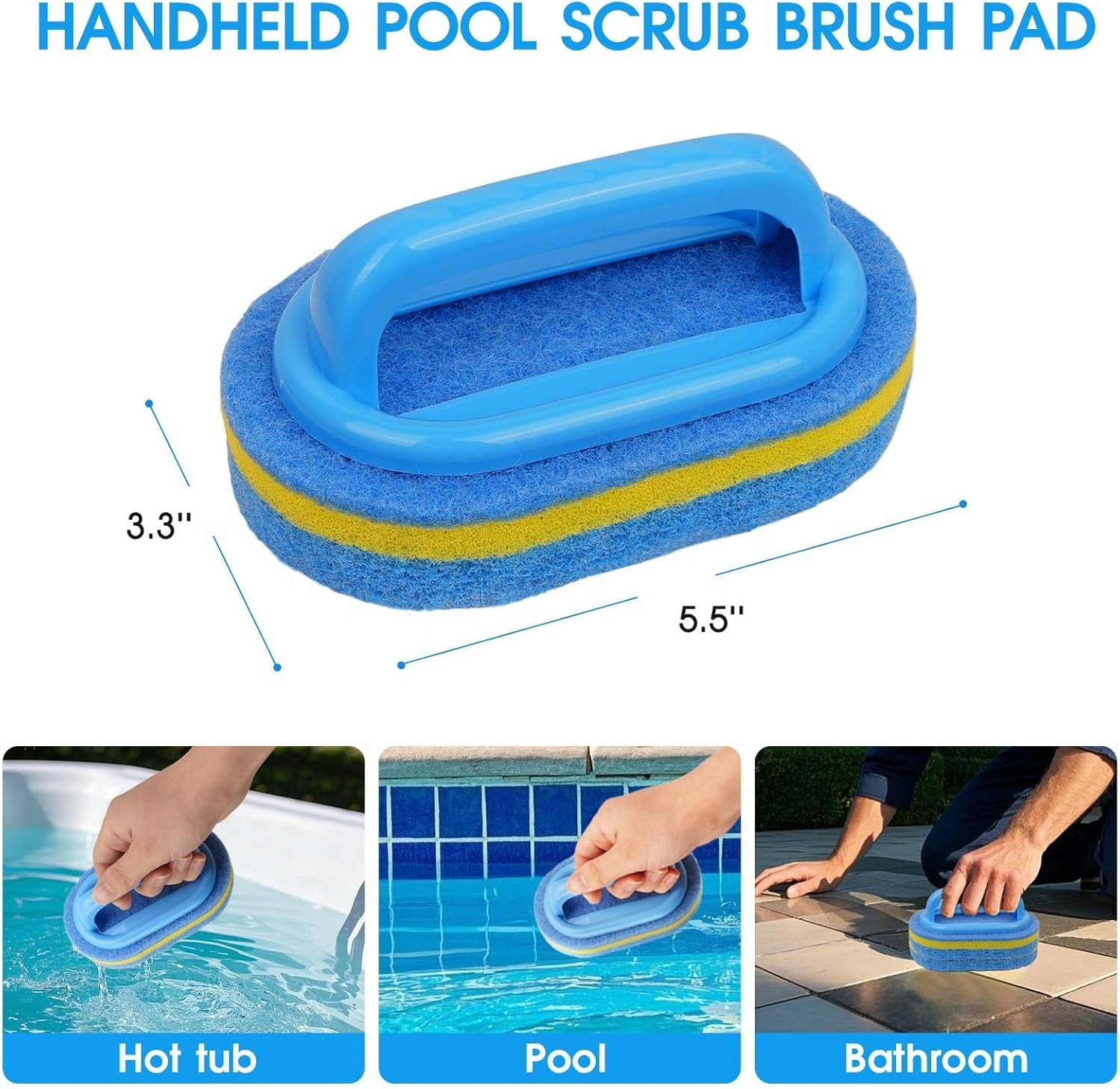 TidyMister All in One Pool Cleaning Kit – 18 » Repairable Pool Nylon Net & 18