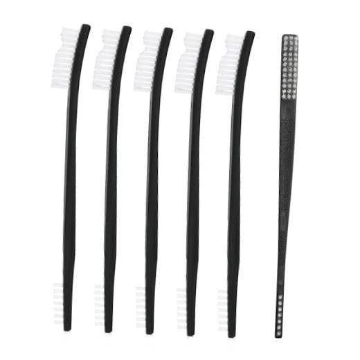 Dual-Purpose Toothbrush-Style Detail Brushes, 6-Pack – Precision Nylon