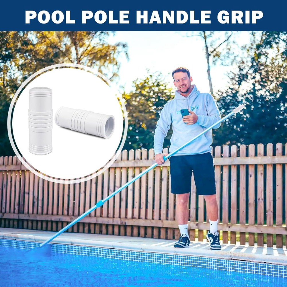 2 Pcs Pool Pole Handle Grip Replacement, Hand Grip for Swimming Pool & Spa1344