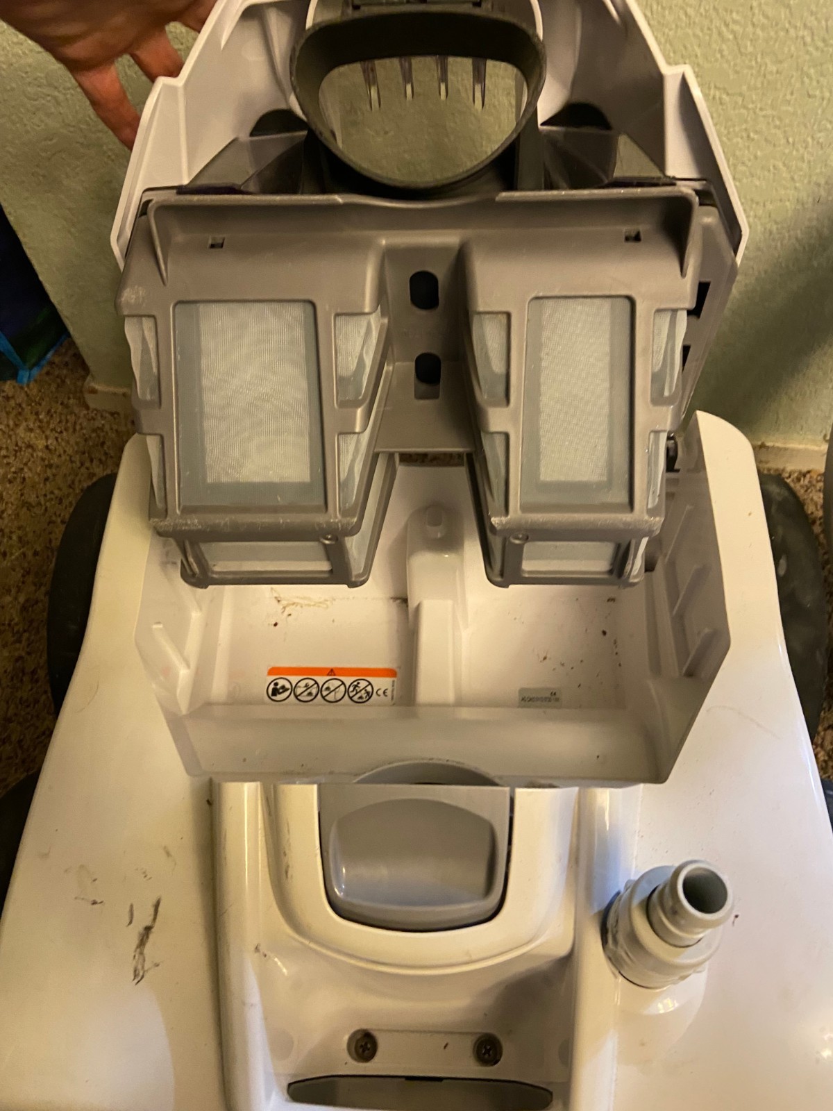 🍉 The Polaris Quattro P40 Pressure Side Pool Cleaner Vacuum (F40) powers on FL