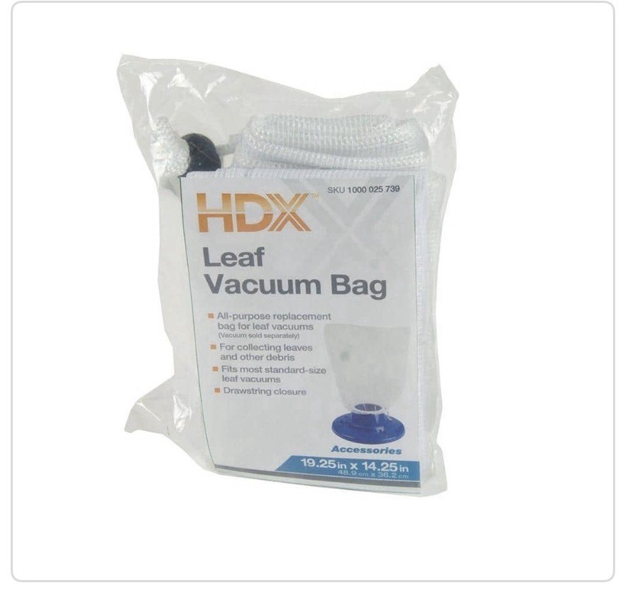 HDX Deluxe Swimming Pool Leaf Vacuum Head with Suction Jets and Leaf Bag