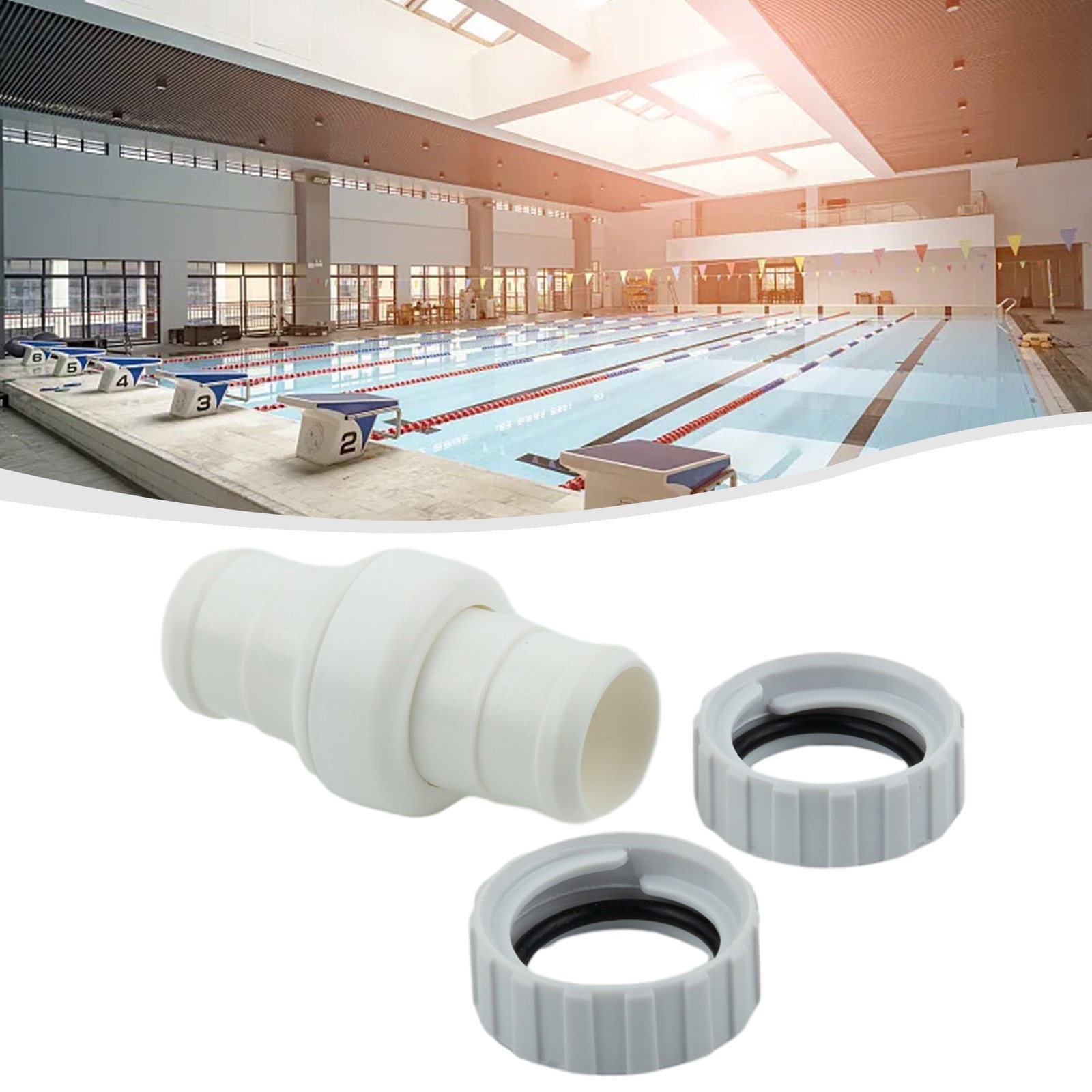 1pc Hose Swivel 9-100-3002 9-100-3109 Easy To Use For Polaris Pool Cleaner