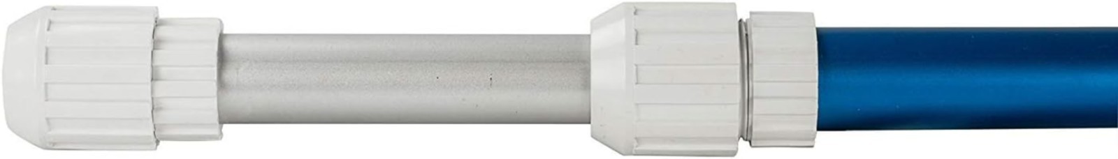 7-21 FT Telescoping Pool Vacuum Pole Aluminum Heavy Duty for Skimmers & Brushes