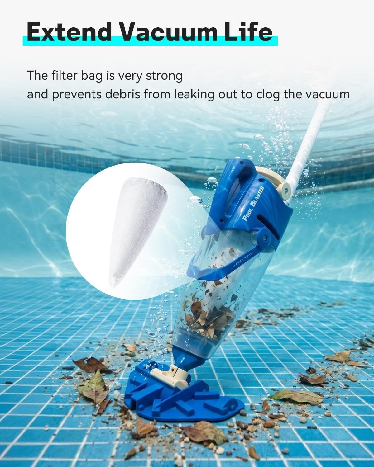 High-Density Cotton 7-Pack Pool Vacuum Filters – Perfect for Centennial Models