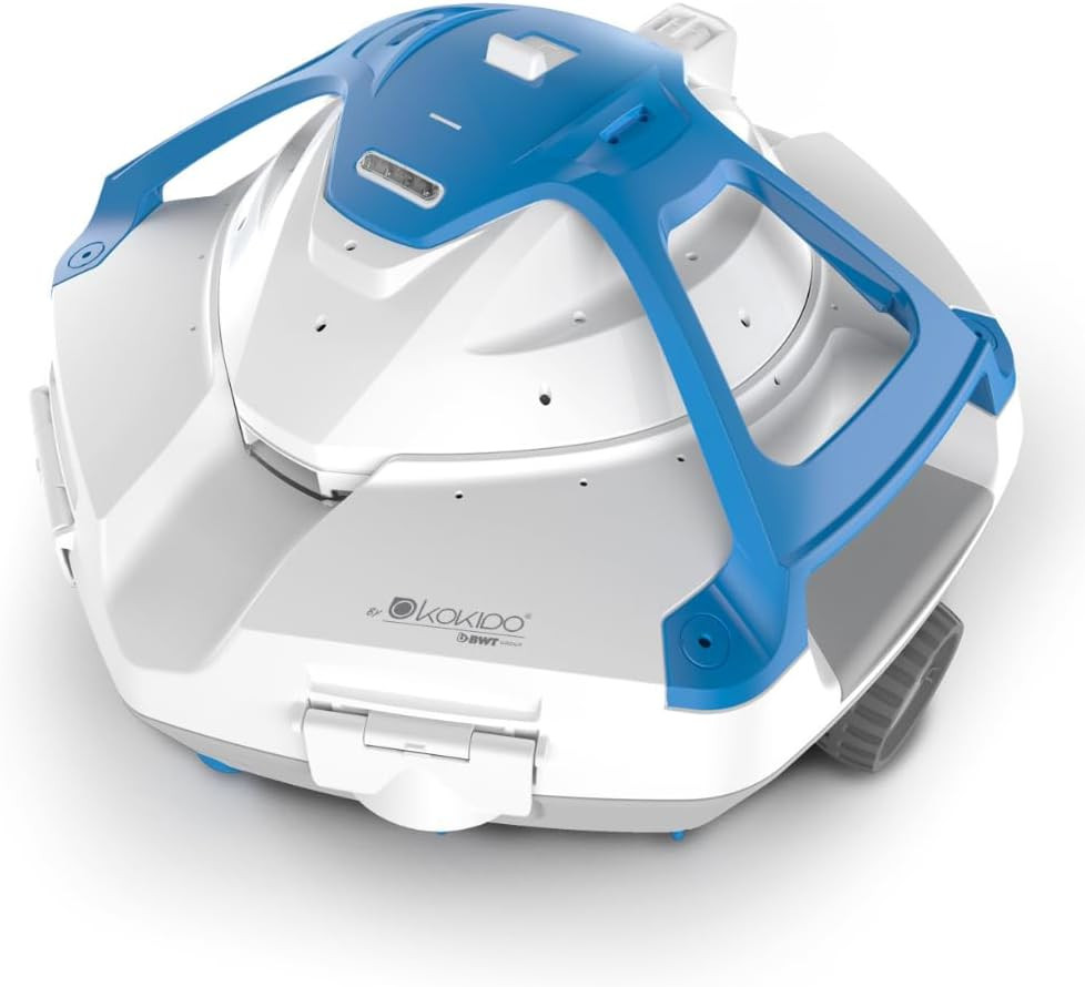 2025 Medium Duty Robotic Pool Cleaner, 15.9GPM Strong Suction, 3X Storage Size,