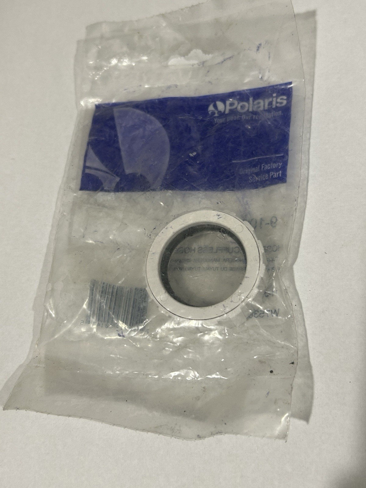Polaris 360 Hose Nut Replacement, Cuffless Hose 9-100-3109