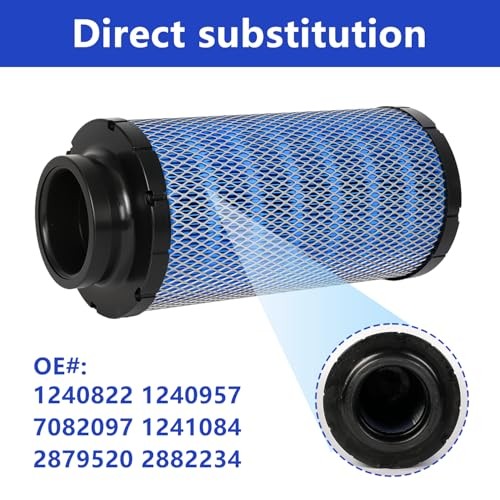 2 PCS Air Filters- Fit for Polaris RZR 1000 XP XP4 / Set of 2 1241084 2882234