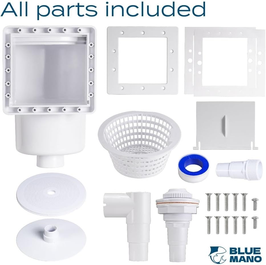 Standard Above Ground Pool Skimmer Complete Kit, for SP1091LX, 45-400, 32190,