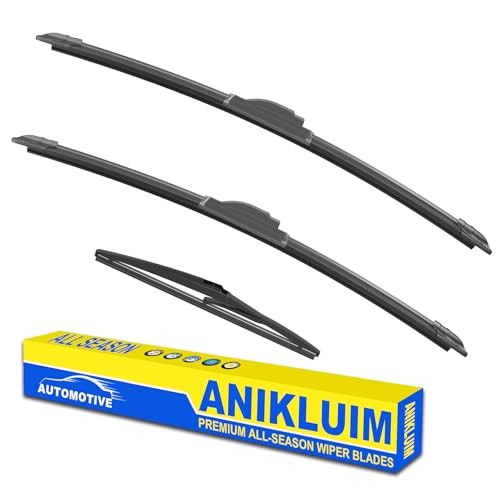 26&Prime;+ 16&Prime; Wiper Blades with 10&Prime; Rear Wiper Blades Set Replacement for 2013
