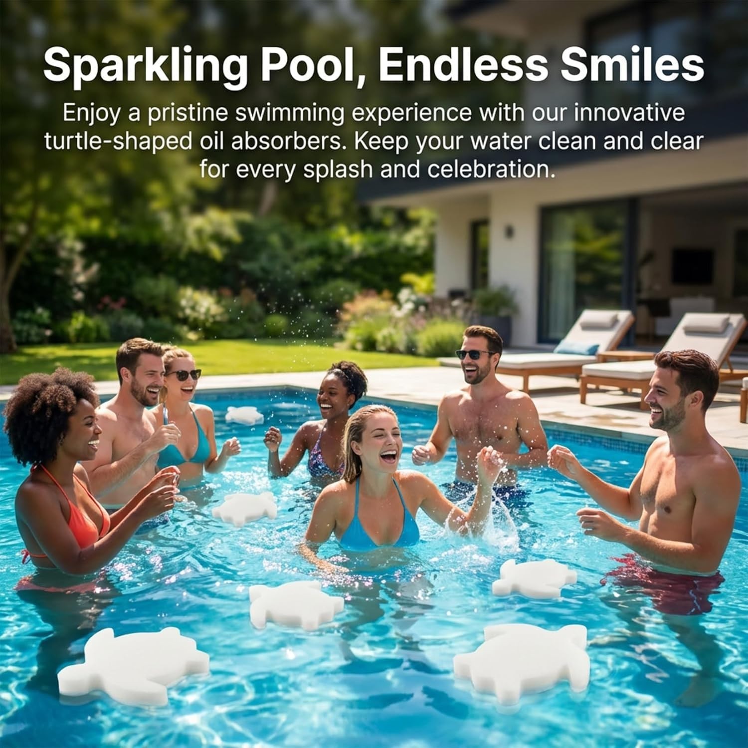 Pool Oil Absorbing Sponge – 16PCS Sponges That Soak Up Hot Tub…