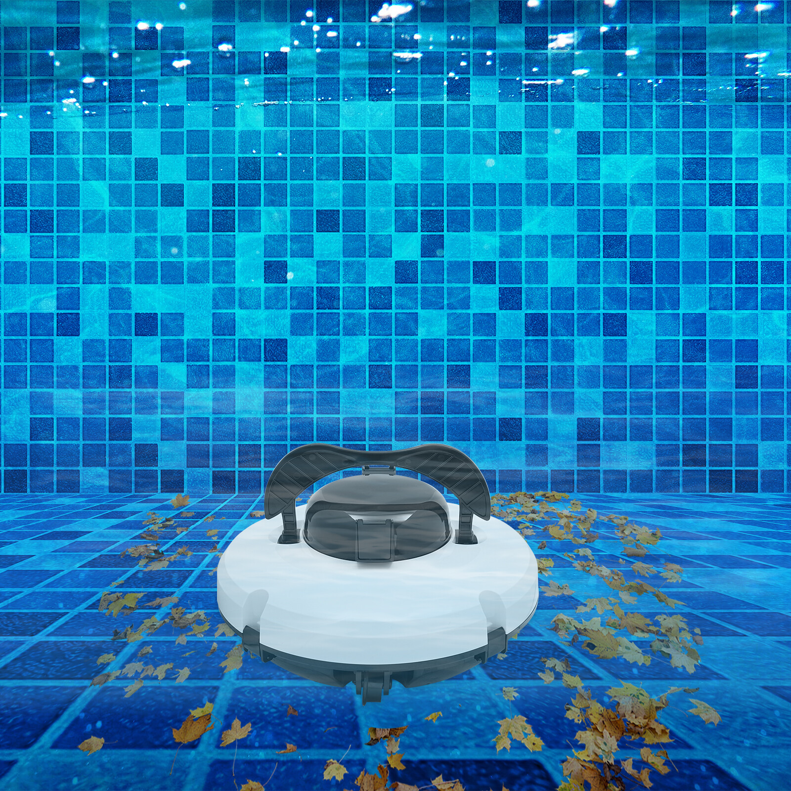 Cordless Pool Vacuum Robot Cleaner Automatic Pool Robot Cleaner Cleaning IPX8