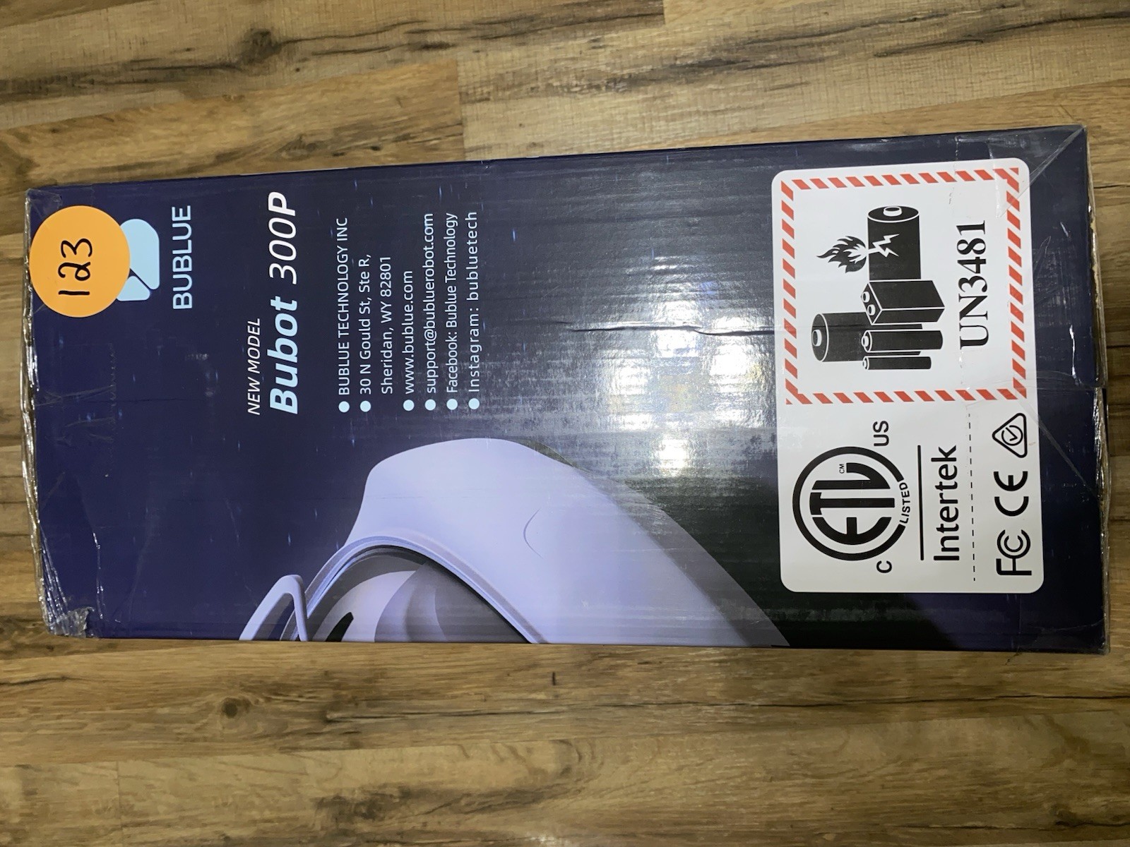 Bubot 300P Pool Vacuum, Cordless Robotic Pool Cleaner, Superior Suction #123