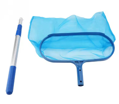 Heavy Duty Pool Skimmer Leaf Rake Net Cleaning Swimming Pool Fine Mesh Netting