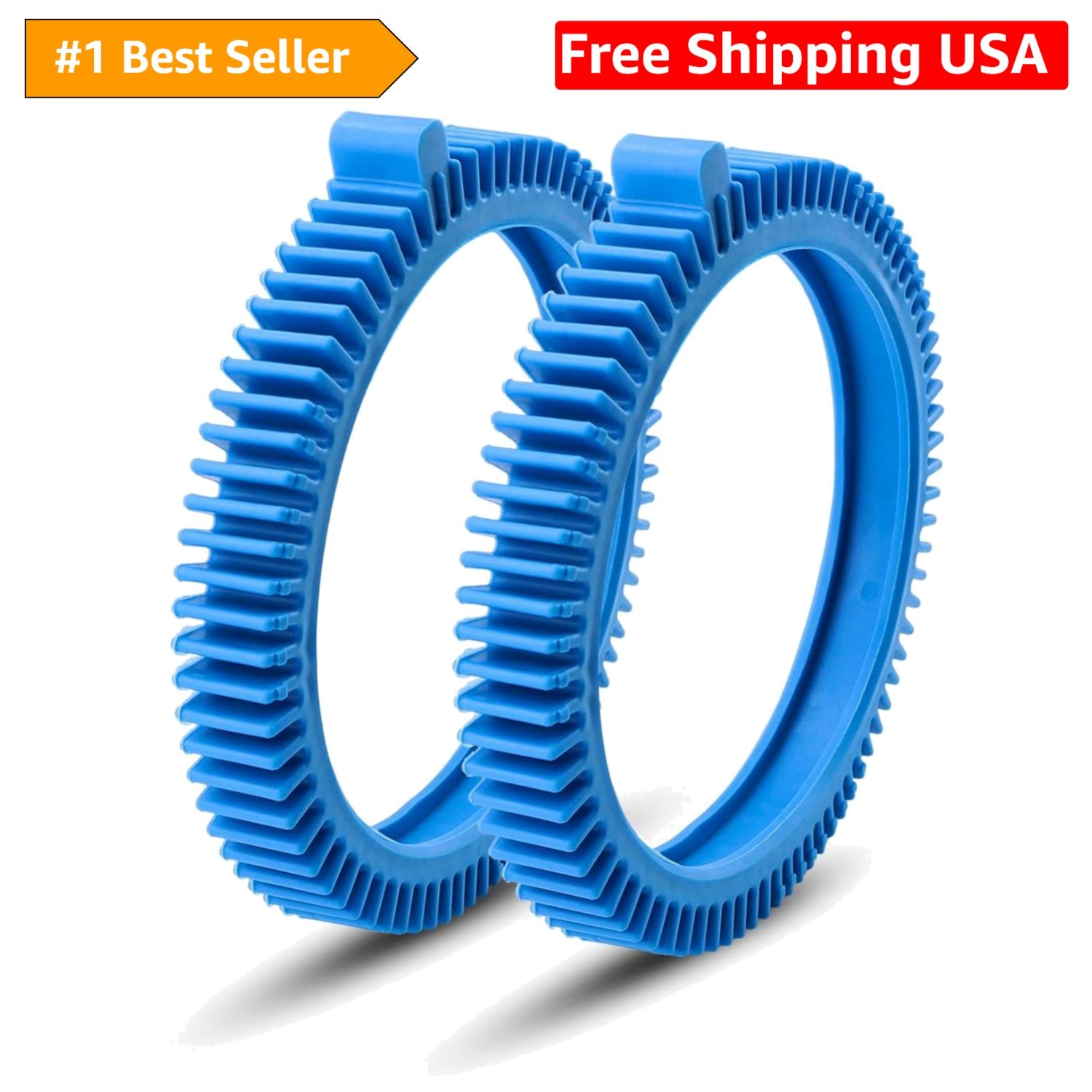 896584000-143 Blue Front Tire Kit with Super Hump Replacement for Haywood Poo…
