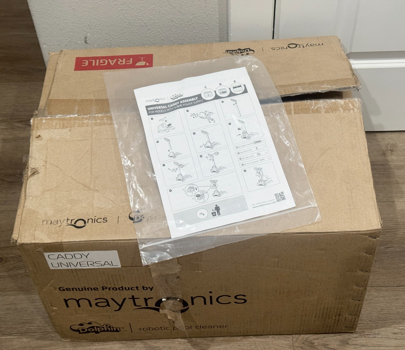 Maytronics Dolphin Universal Pool Robot Caddy #9996084 | Models C,D,E Power Unit