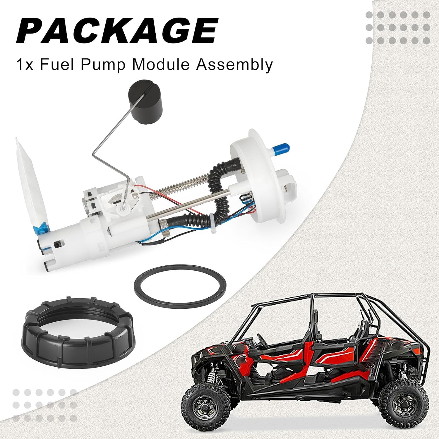 Fuel Pump Module Assembly for Polaris RZR 900 2015-2024 RZR 1000 XP/XP 4 2014