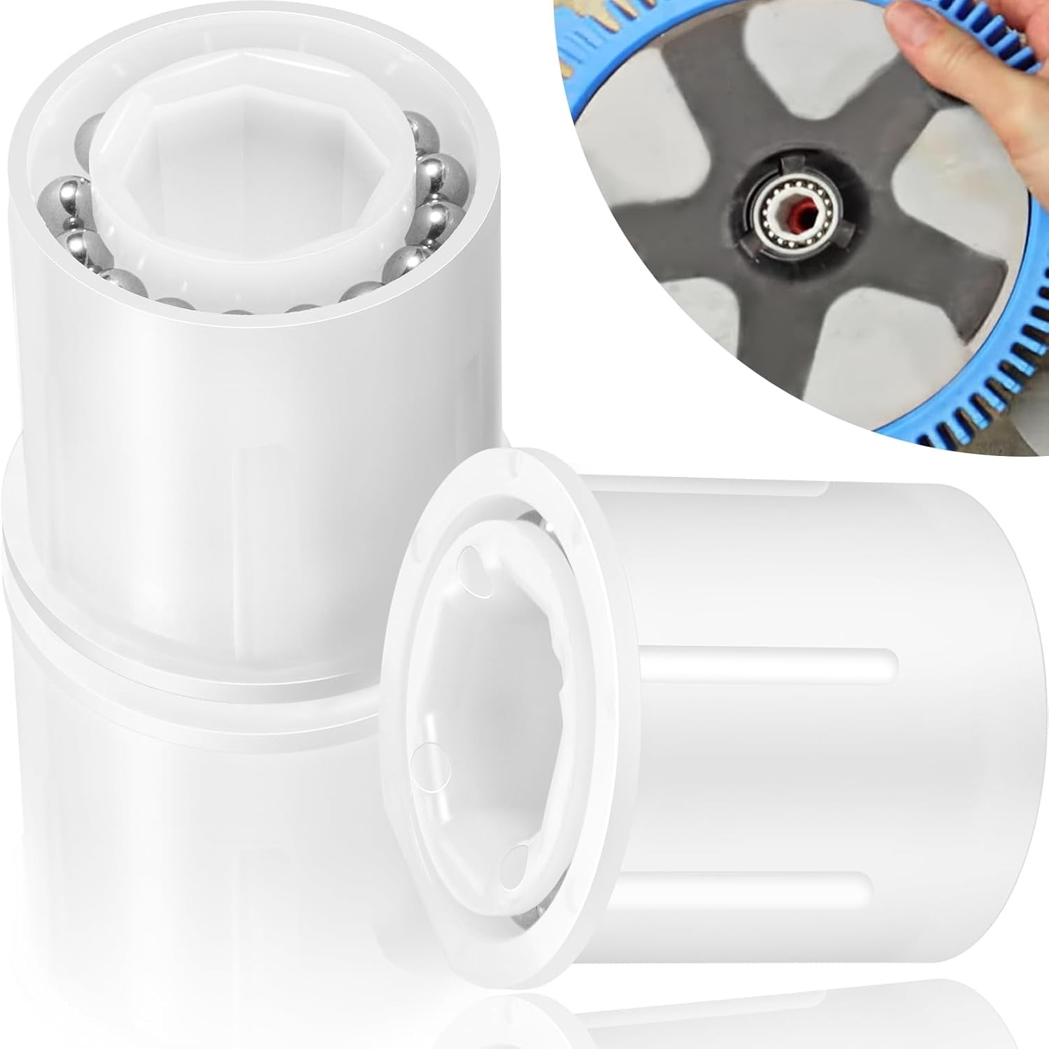 PVX976PK2 Wheel Bearings Repair Kit For Hayward AquaNaut 200/400/450 Phoenix