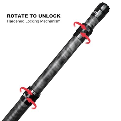 15 FT Carbon Fiber Telescoping Pool Cleaning Pole – Ultra-Lightweight Skimmer To