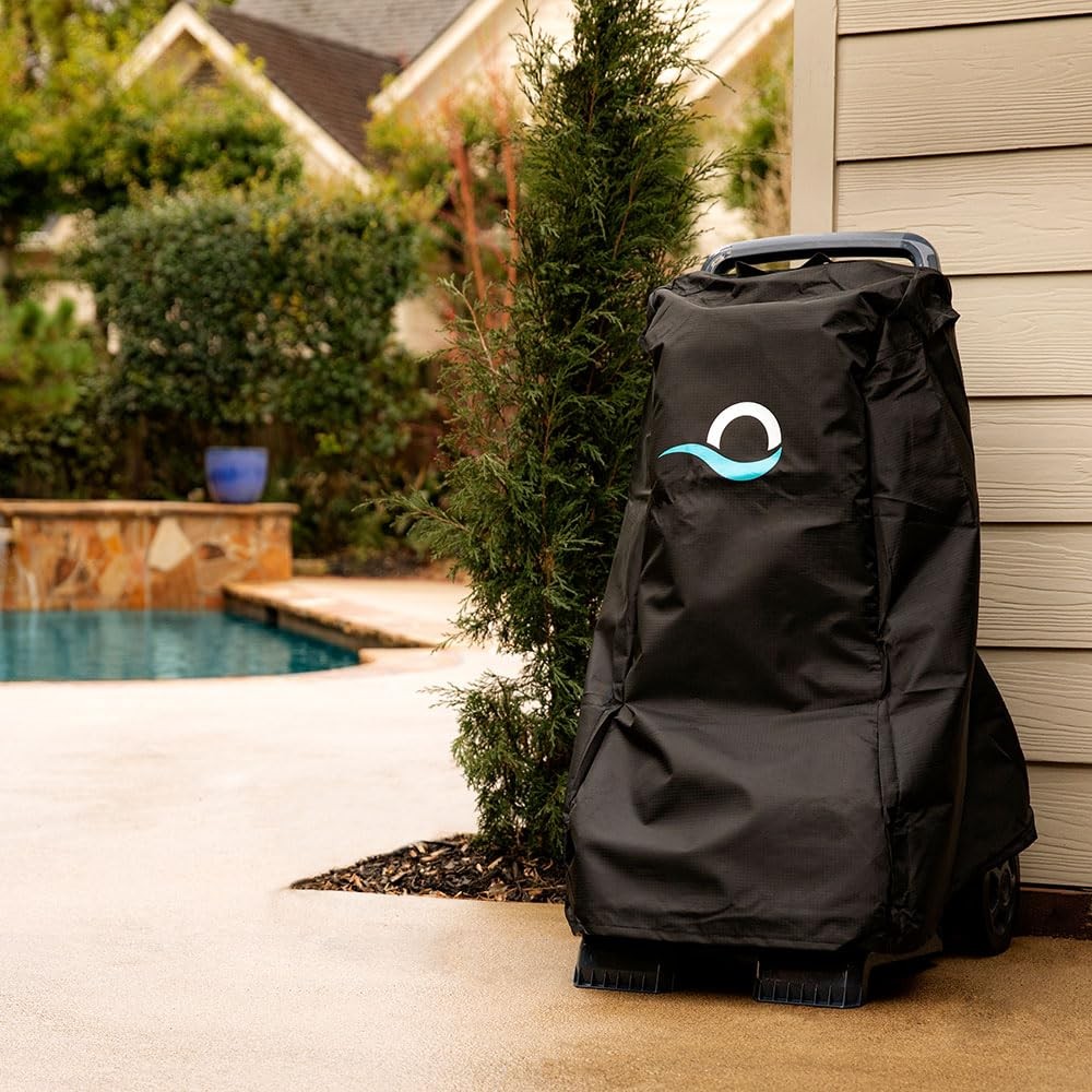 Dolphin Premium Universal Pool Cleaner Caddy Cover Cover, Black