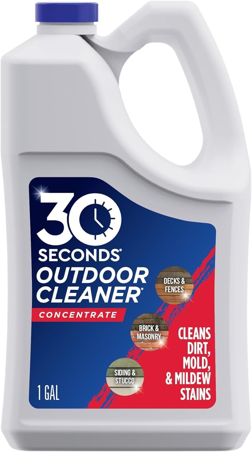 1 Gallon Outdoor Cleaner – Powerful Mold, Mildew & Stain Remover Concentrate