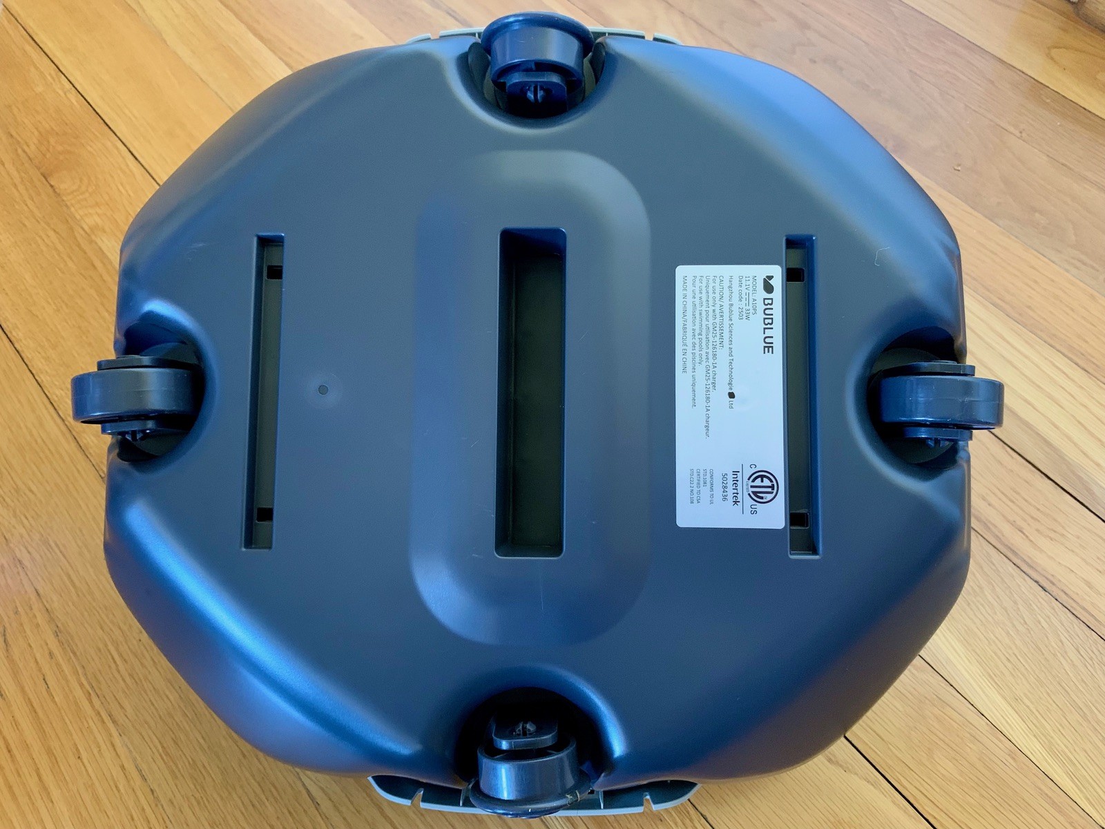 Bubot 300P Cordless Robotic Pool Cleaner, 1.5h Runtime, Auto-Park, 850 Sqft, LW