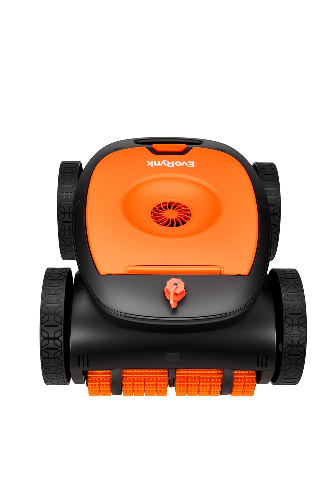 Orange Robotic Pool Cleaner for Inground Pools Underwater Remote & APP Control