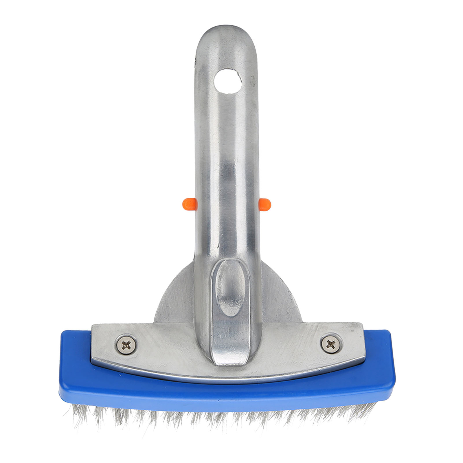 New 5.5in Swimming Pool Stainless Steel Brush For Spa Pond Floor Wall Cleaning A