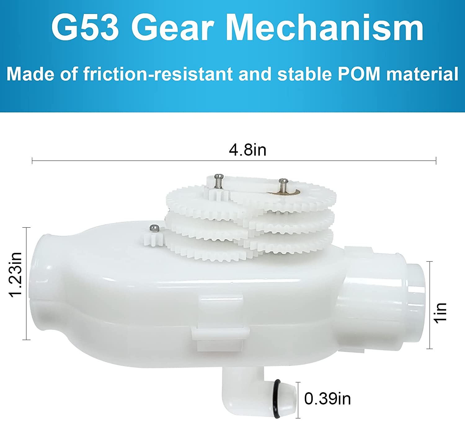 Fit Polaris 180 280 380 Pool Cleaner G52 Backup Valve Upgraded Crack Resistant