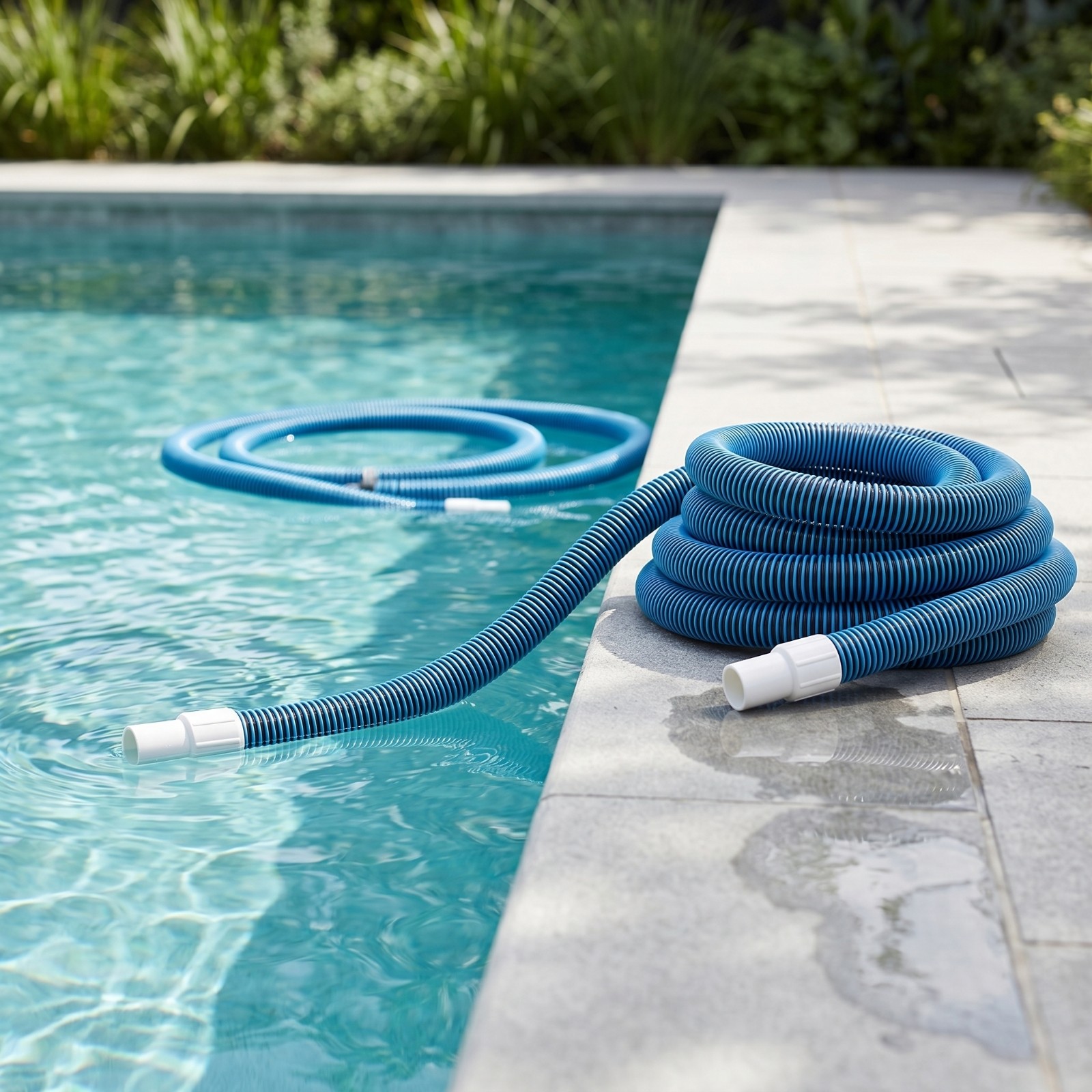 Pool Vacuum Hose Easy to Install Vacuum Hose with Fittings