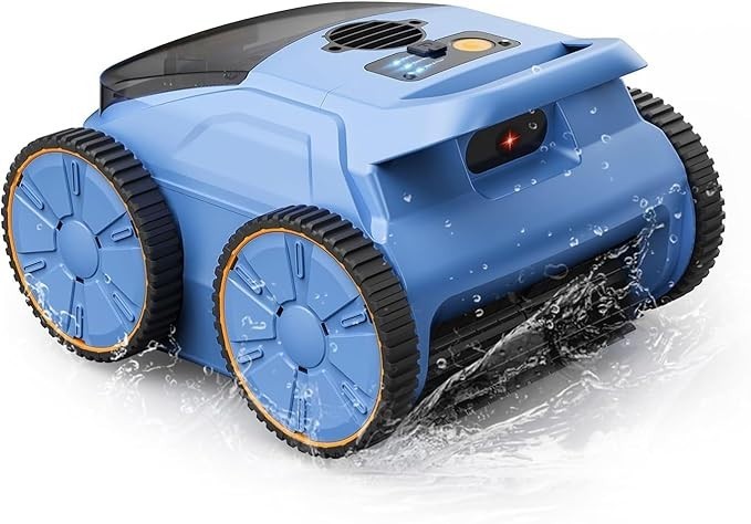 Seauto SAT20 Cordless Robotic Pool Vacuum Cleaner for Inground Pools 3h Runtime