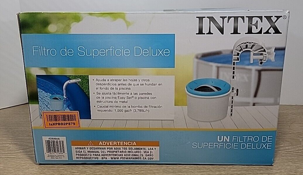 Intex Pool Skimmer 28000E Deluxe Wall Mount for Above Ground Pools NIB