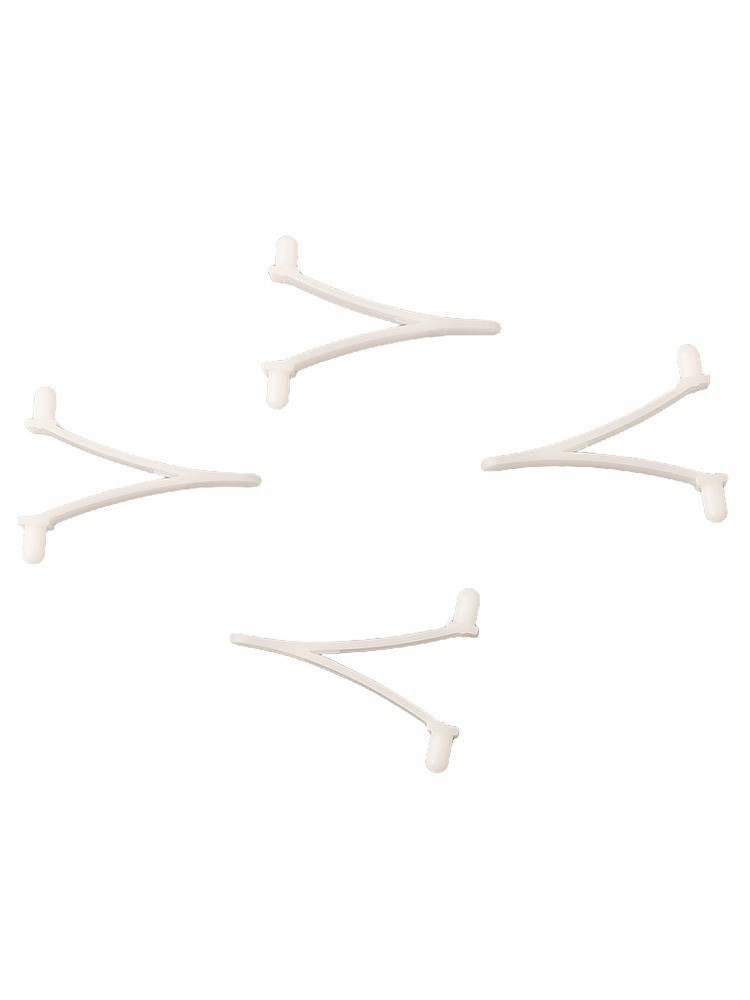 V-clips V Style Spring Clip Cleaning Tool White 4pcs 5.3*4cm Accessories