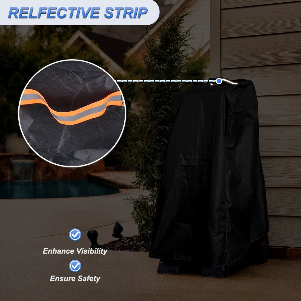 Robotic Pool Cleaner Caddy Cover Outdoor Waterproof Vacuum UV Dust Protector