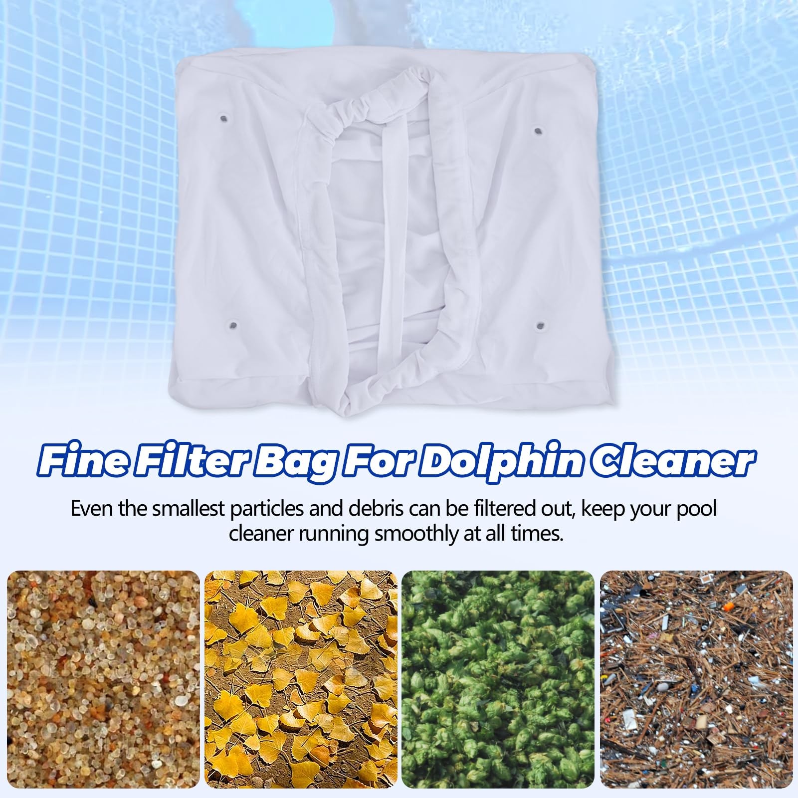 « Filter Bag Replacement for Maytronics Dolphin Deluxe 4, 5, DX6 Pool Cleaners »