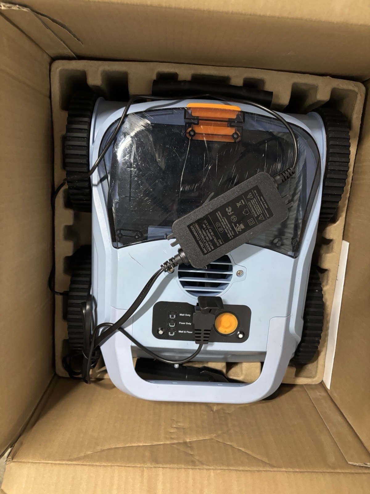 Pool Vacuum for Above Ground Pool, Lasts Up to 180 Mins, Self-Parking.