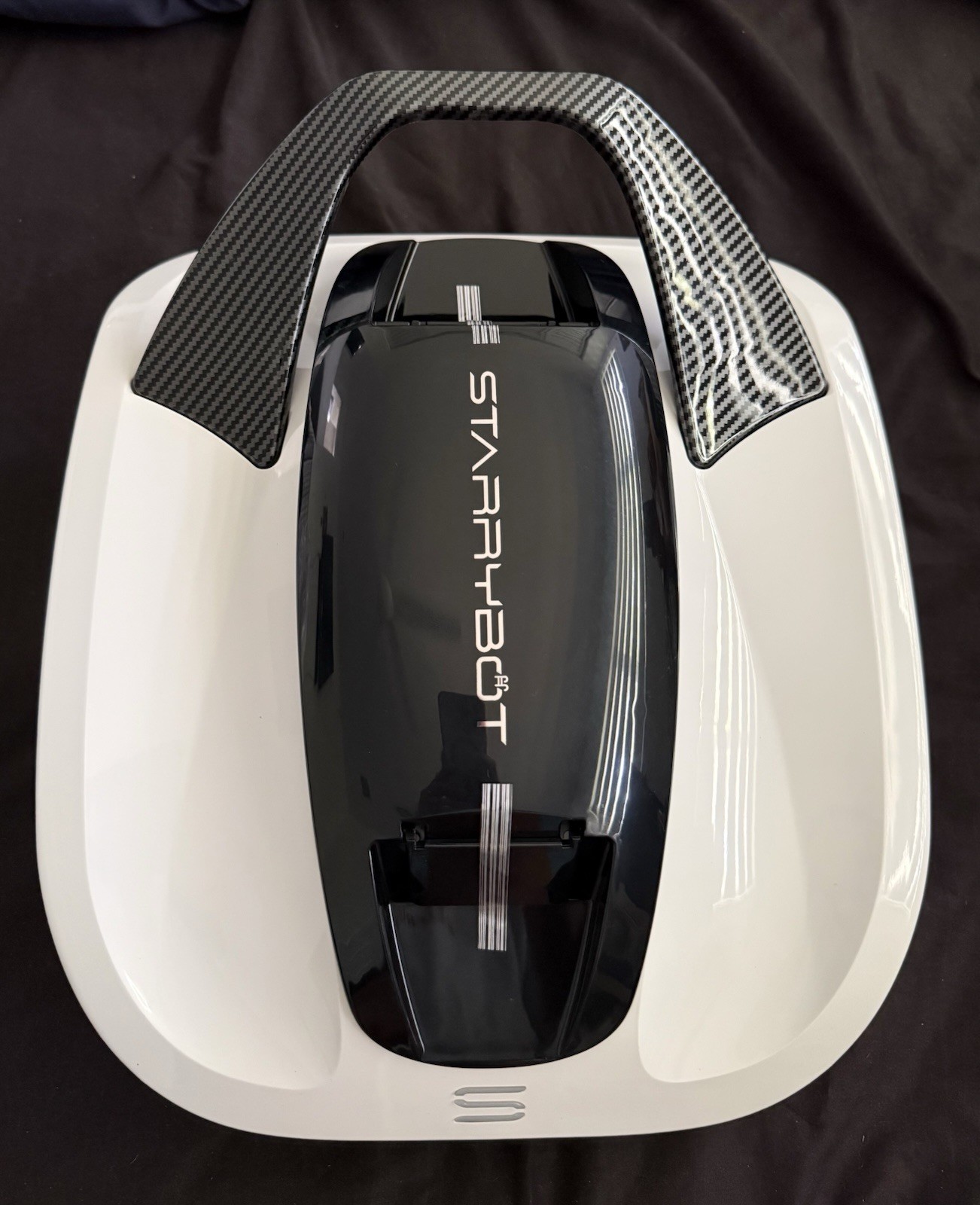 StarryBot Robotic Pool Cleaner Plastic White/Black