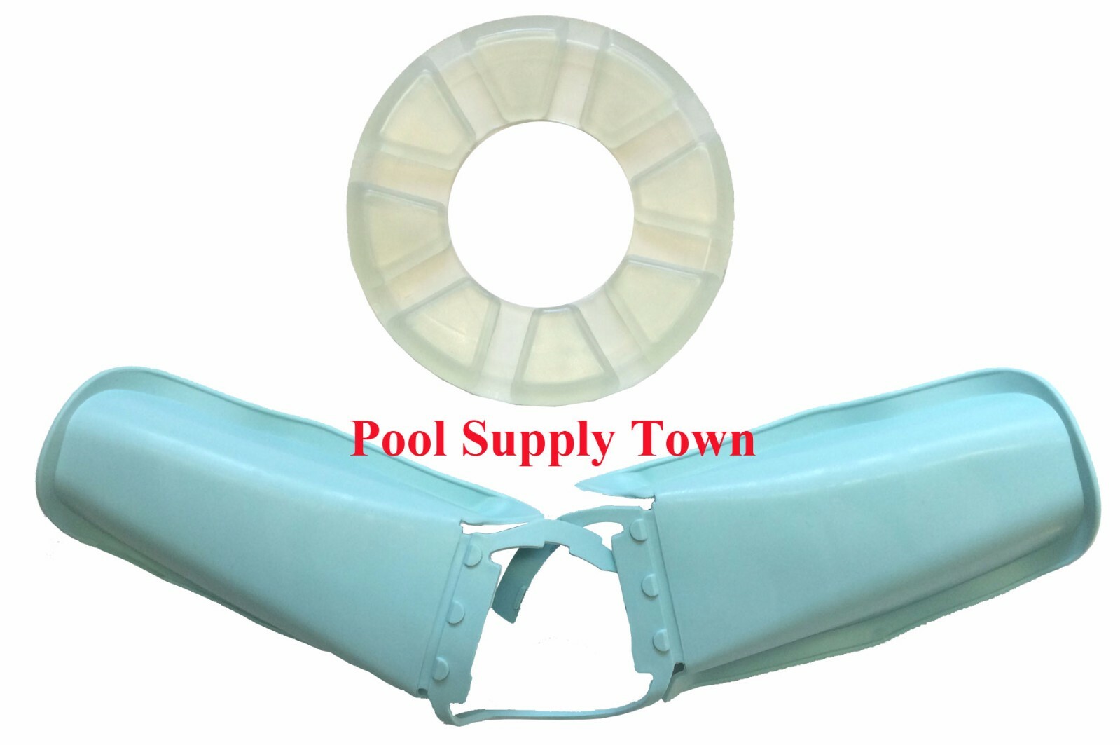 Pool Cleaner Wing Set Parts & Foot Pad for Pentair Kreepy Krauly K12059 K12160